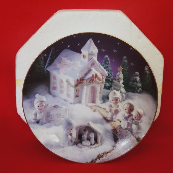 Precious Moments Welcome To Sugar Town Sam Butcher The Hamilton Collection 1996 - Picture 1 of 13